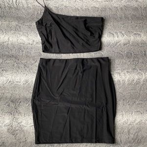 Black two piece set